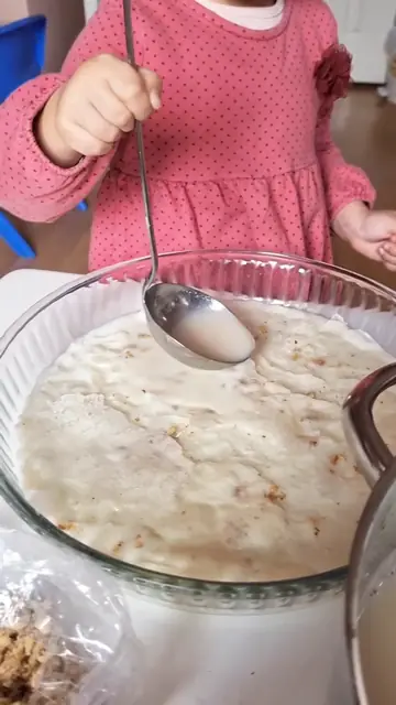 Sütlaç yapımı