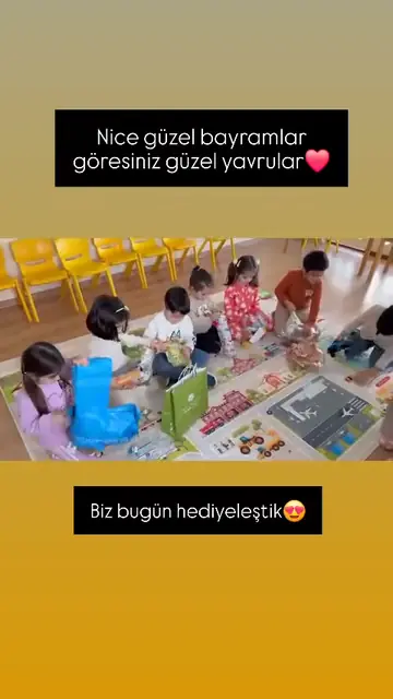 Bayramda hediyeleşme