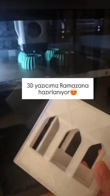 3D yazıcı çalışırken