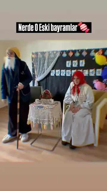 Nerde o eski bayramlar canlandırması
